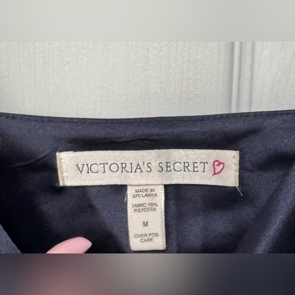 Victoria’s Secret Navy Vtg Slip Dress Women’s Size Medium - Picture 8 of 11